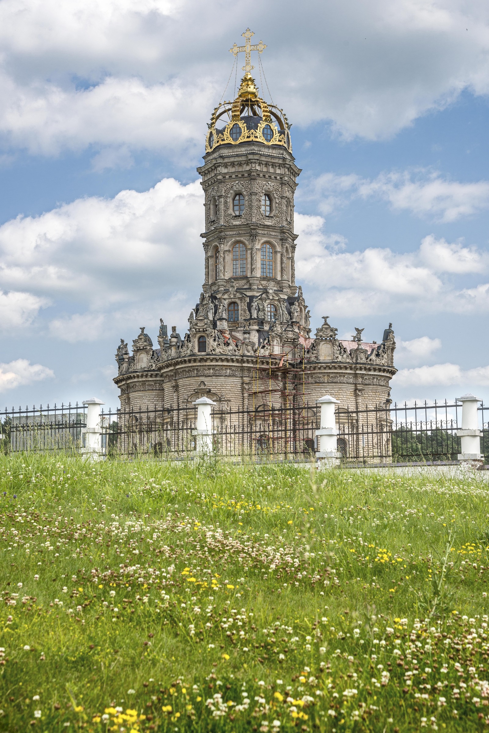 Church of the Sign of the Virgin in Dubrovitsy - My, Temple, Church, Architecture, Russia, Nikon, Longpost