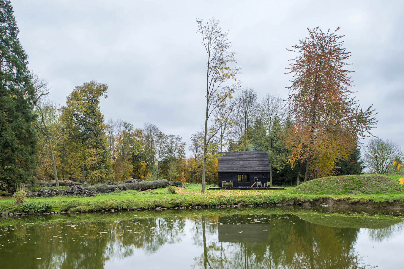 Mysterious hut in the Belgian forest - Belgium, Hut, World of building, Constructions, Building, Architecture, Nature, Village, Longpost