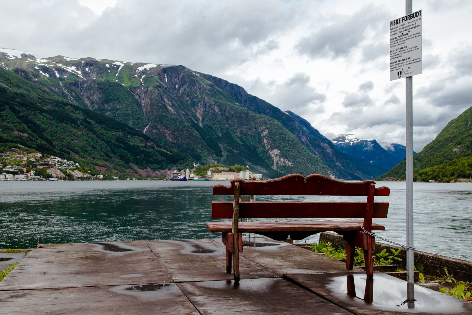 Where we are not - My, Norway, The mountains, Lake, The photo, Travels, Clouds