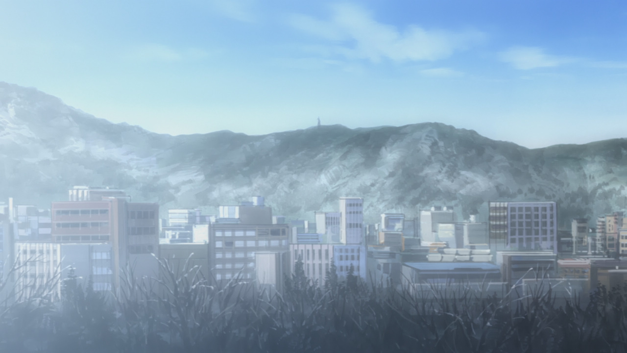 Winter morning screenshots from Kanon (anime) - Kanon, Anime, Screenshot, Winter, Longpost
