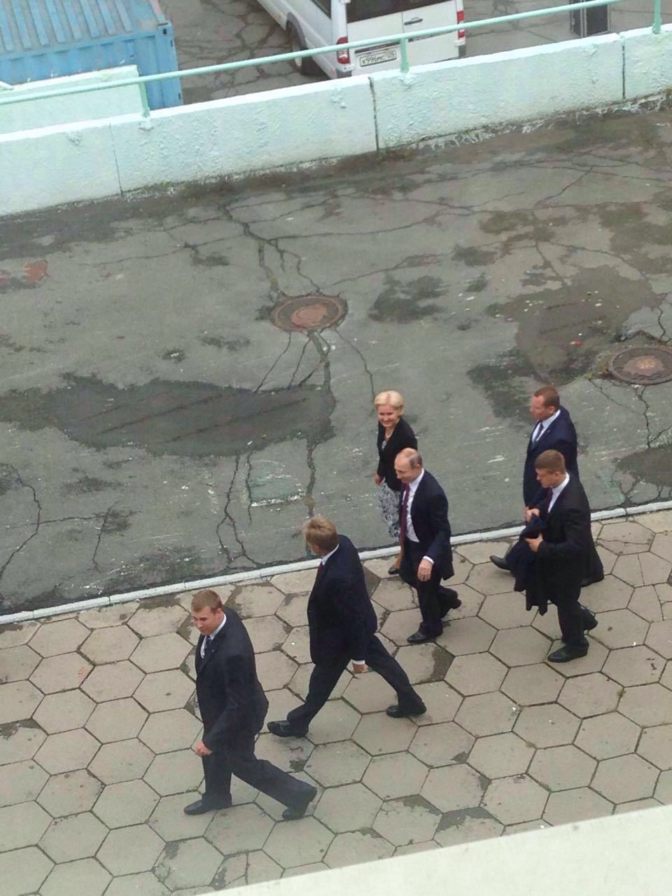 Meanwhile in Vladivostok. - The president, Photo, Vladivostok, Longpost, Vladimir Putin