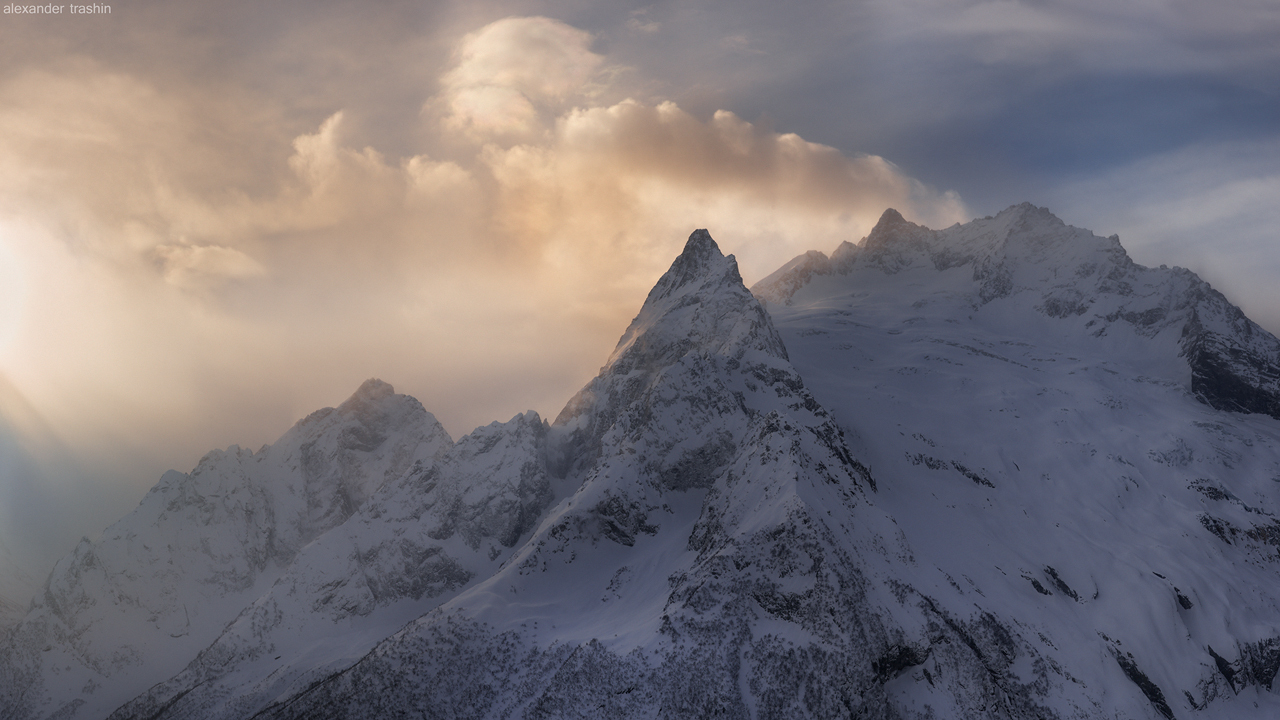 Mountains of Dombay - Dombay, Nature, The nature of Russia, Russia, The mountains, Caucasus, Longpost