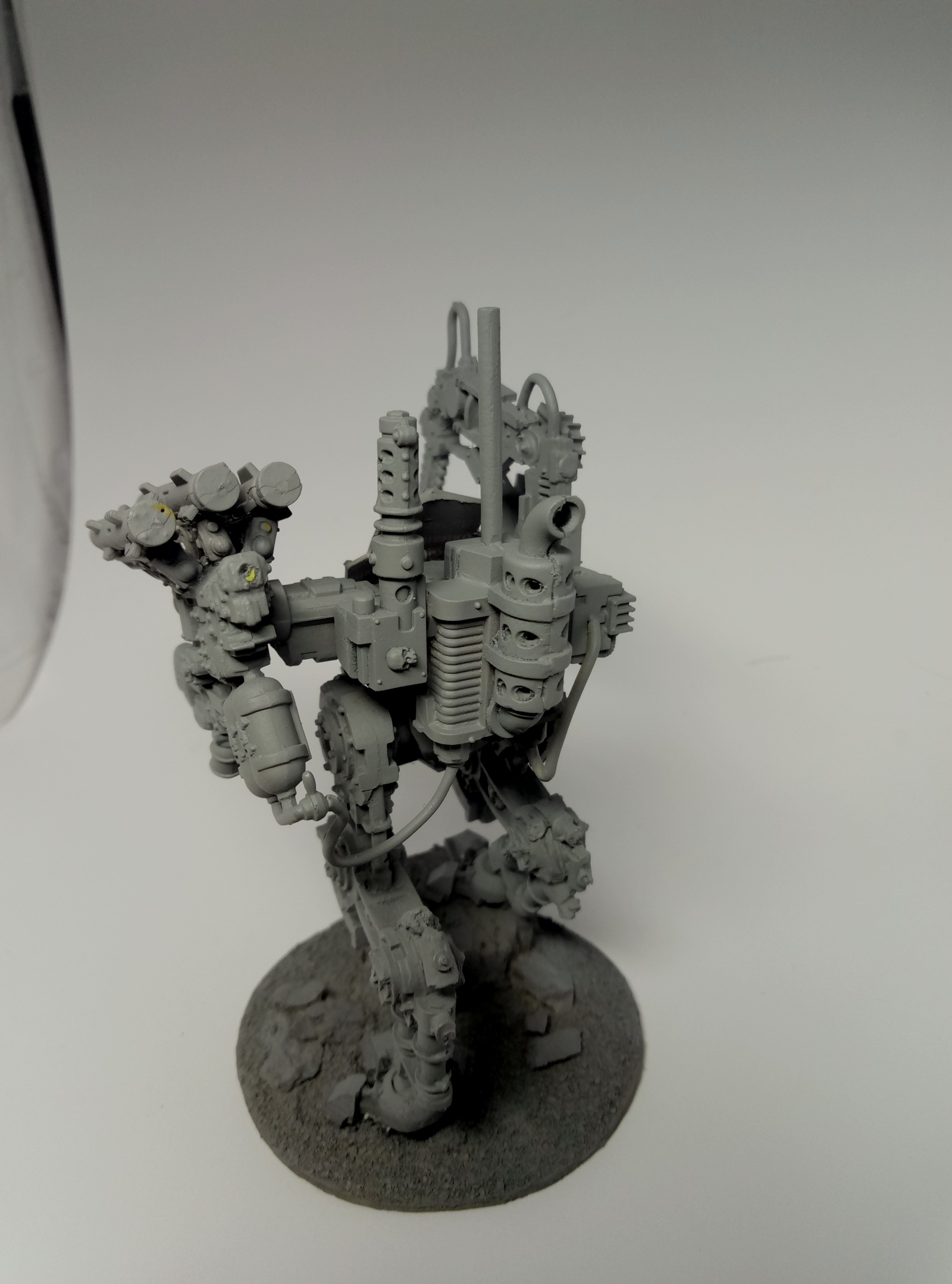 Deff Dread Warhammer 40k - Моё, Warhammer 40k, Deffdread, Конверсия, Своими руками, Длиннопост, Orks