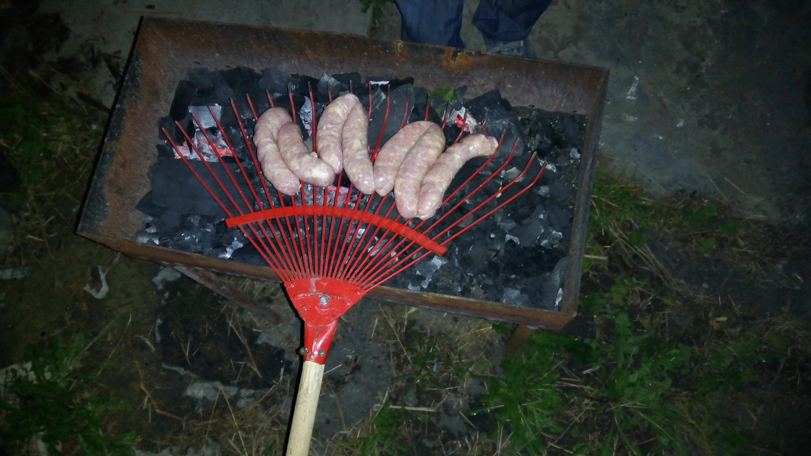 N - resourcefulness. - My, Resourcefulness, Cook, , Kupaty, Grill