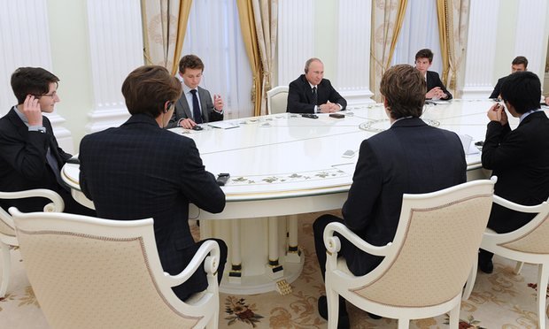 About a week ago, Russian President Vladimir Putin held a two-hour conversation in Moscow with students at the British Eton College. - news, Vladimir Putin, Great Britain, Students, Longpost, Politics