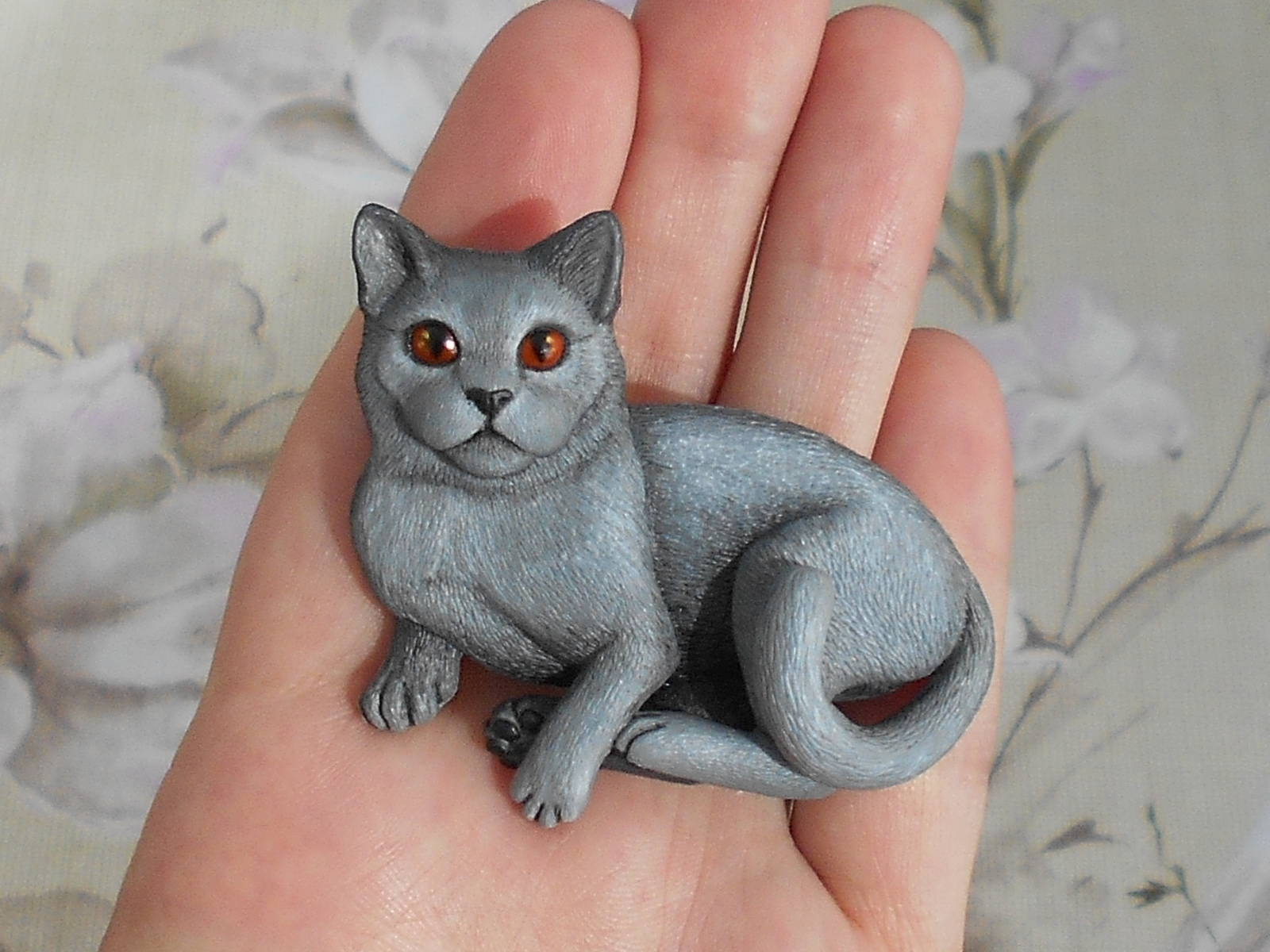 Animals with their own hands from polymer clay. - My, Handmade, With your own hands, Polymer clay, Hobby, Creation, Лепка, Longpost