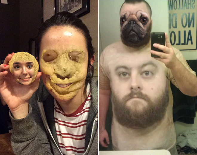 face replacement program. - Face swap, Luck, Longpost