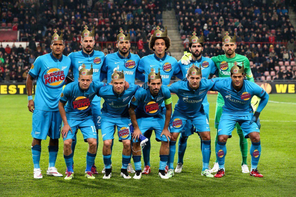 The Zenit team was offered half a billion rubles for changing the name to Zenit-Burger King - Zenith, Football