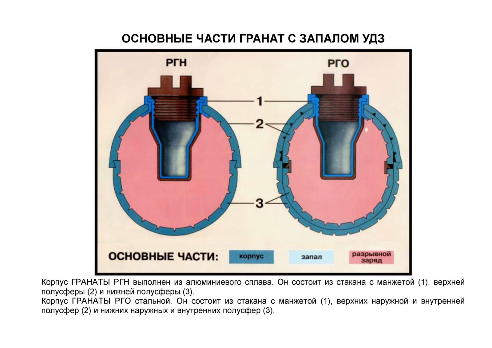 Рго расшифровка. Граната РГД ф1 РГО РГН В разрезе. Части ручной противопехотной гранаты РГО. Основные части гранаты РГН, РГО.. РГН граната nn[.