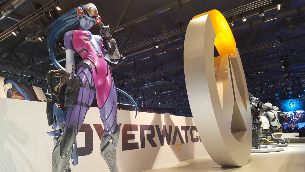 Overwatch Statues - Overwatch, Blizzard, Games, Winston, Tracer, Longpost, Reaper, Widowmaker