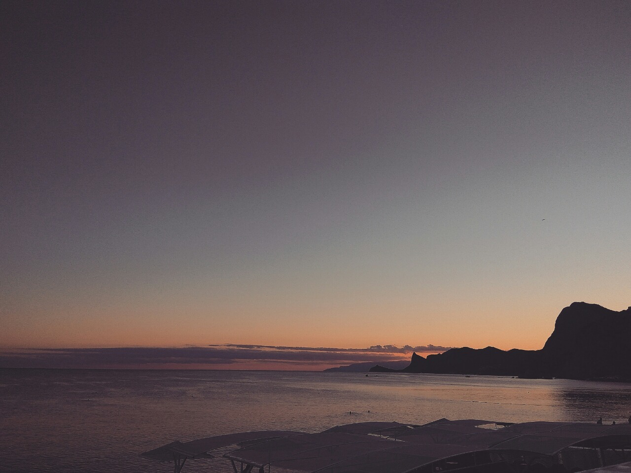 Sunset in Sudak - My, My, Sunset, The city of Sudak