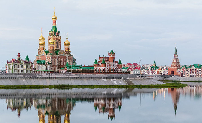 School in Yoshkar-Ola - a fairy-tale castle for Russian schoolchildren - School, Not mine, Russia