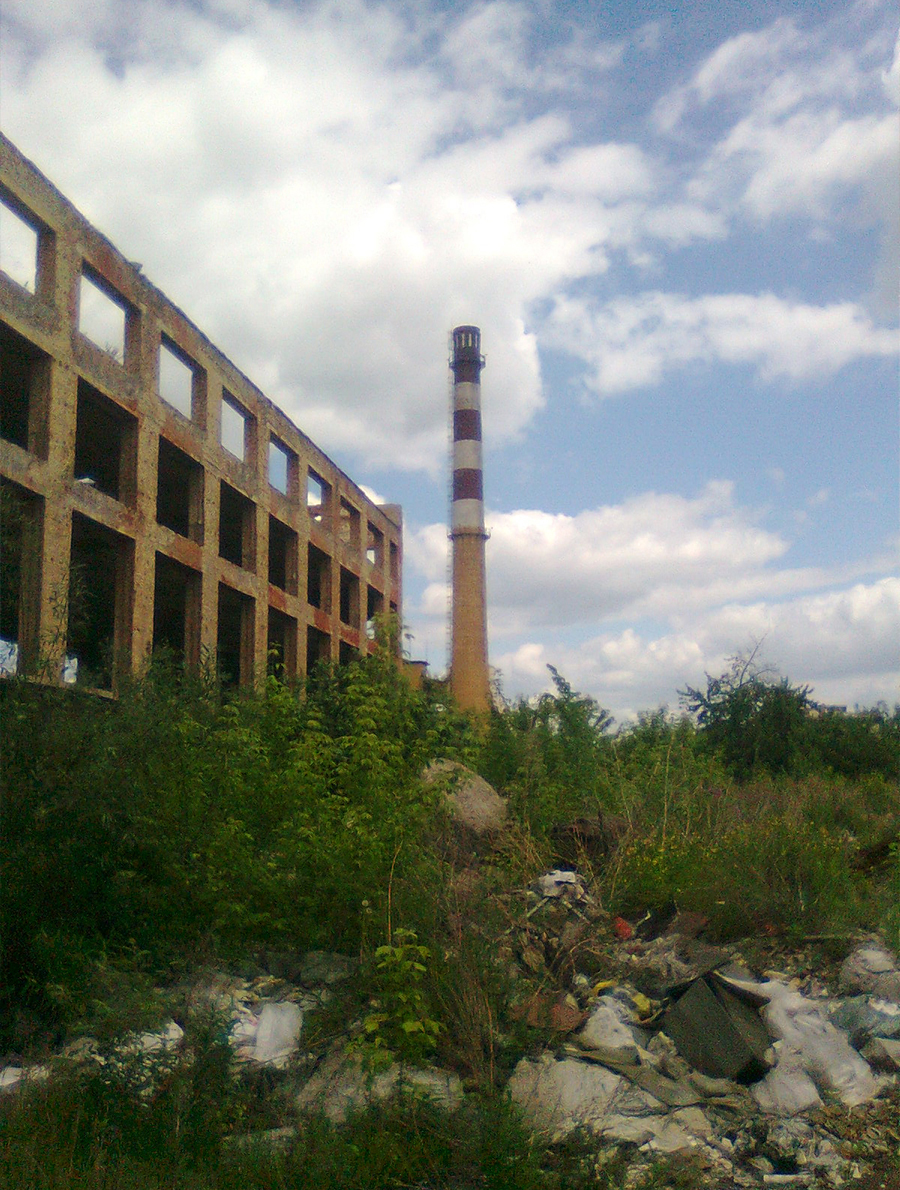 Photo stalk on the destroyed tea-packing factory. - My, Photo, Stalk, Abandoned, Cast, , , Factory, Digg, Longpost