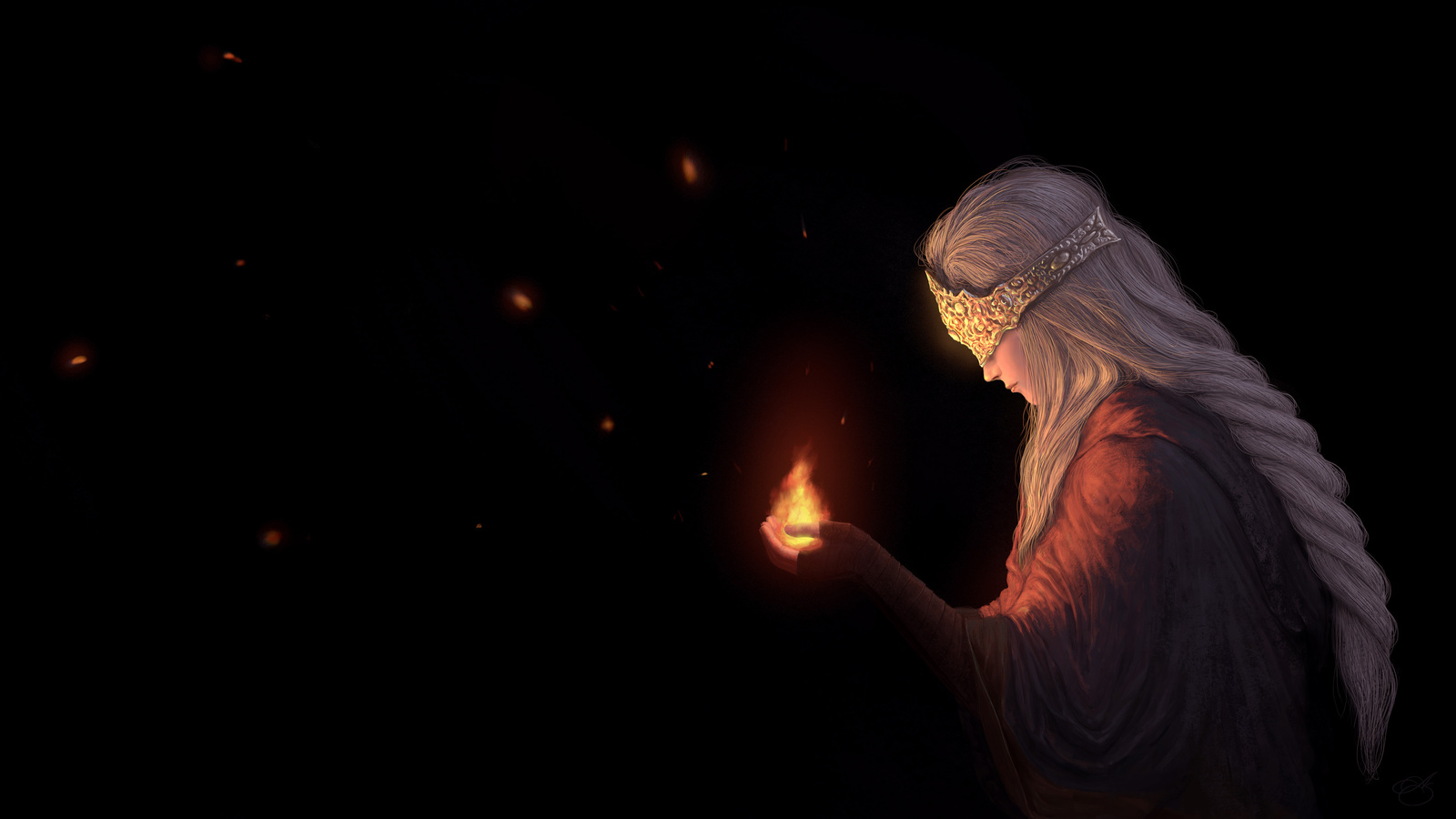 Fire Keeper - , Dark souls, Longpost, Fire keeper