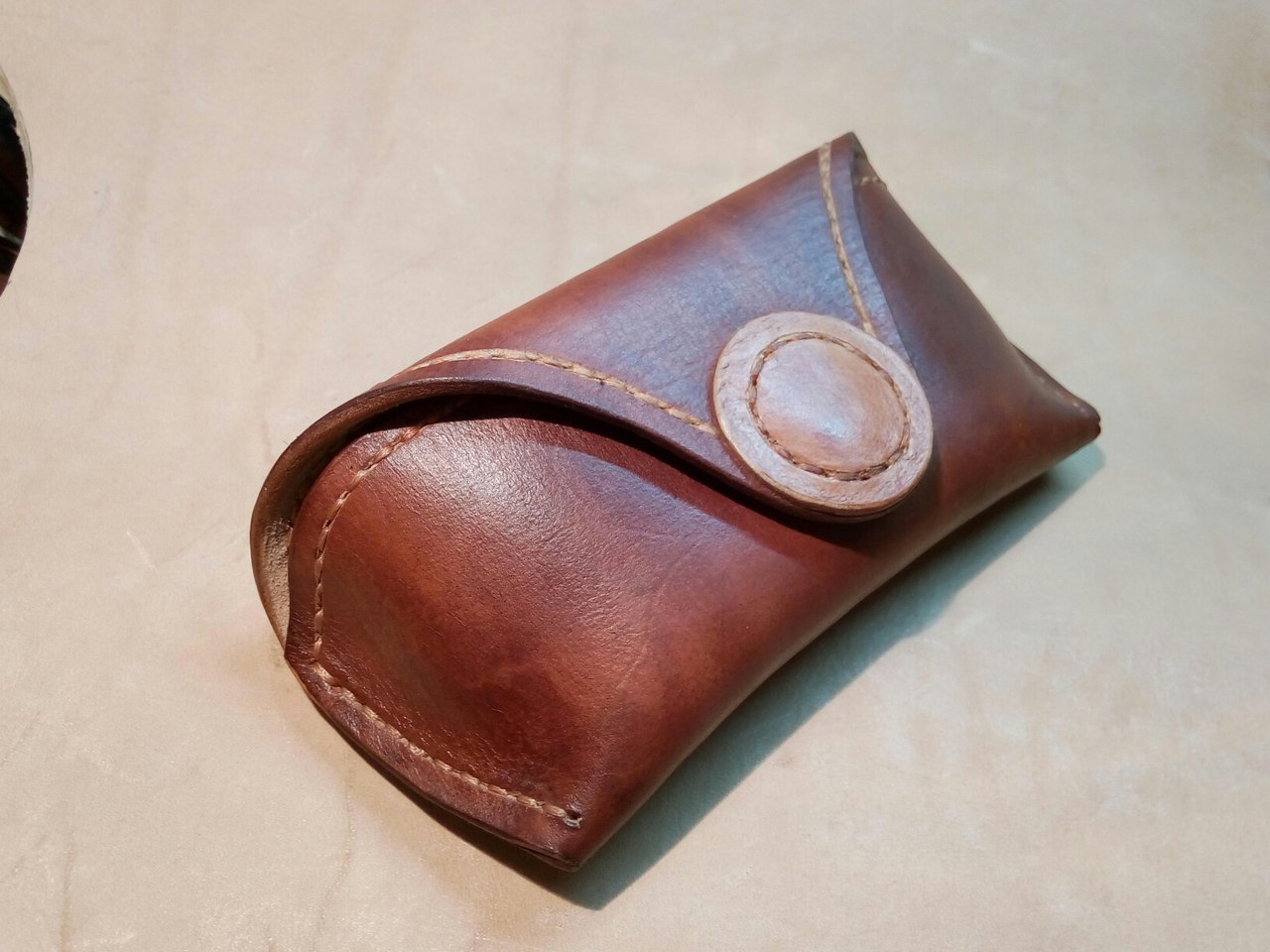 Eyeglass case for Ray Ban. - Handmade, Leather, Leather products