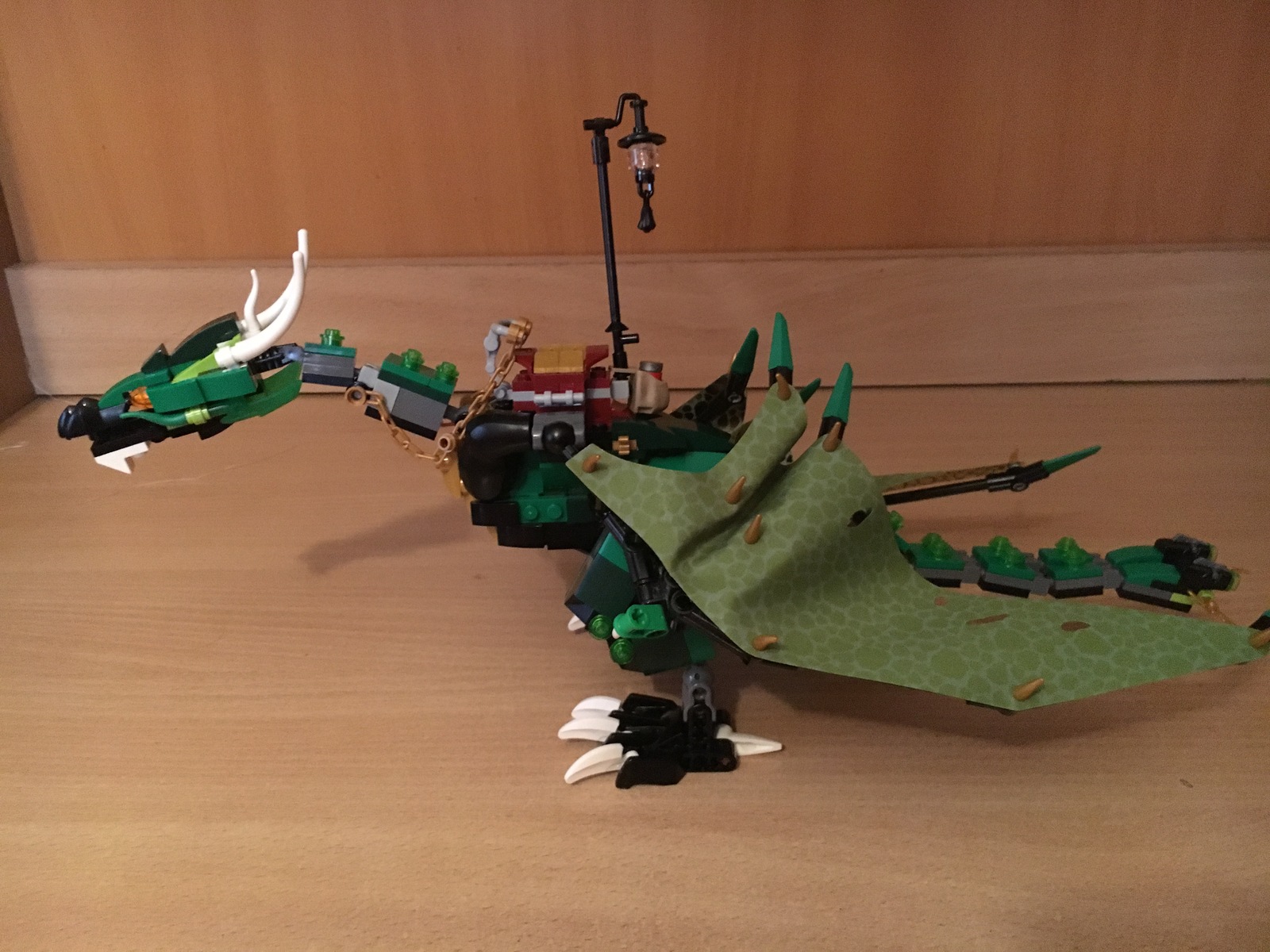 LEGO Lloyd's Dragon - My, Lego, Lego Movie: Ninjago, Ninja, The Dragon, Longpost