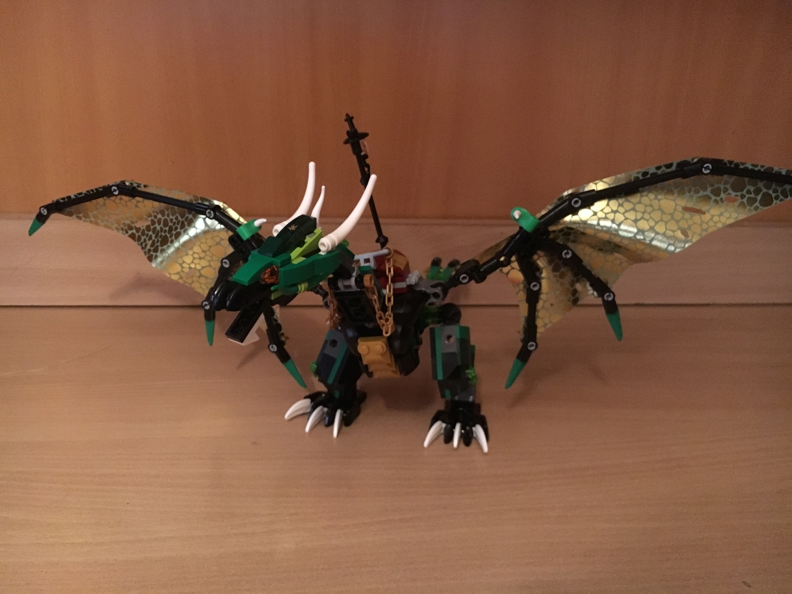 LEGO Lloyd's Dragon - My, Lego, Lego Movie: Ninjago, Ninja, The Dragon, Longpost