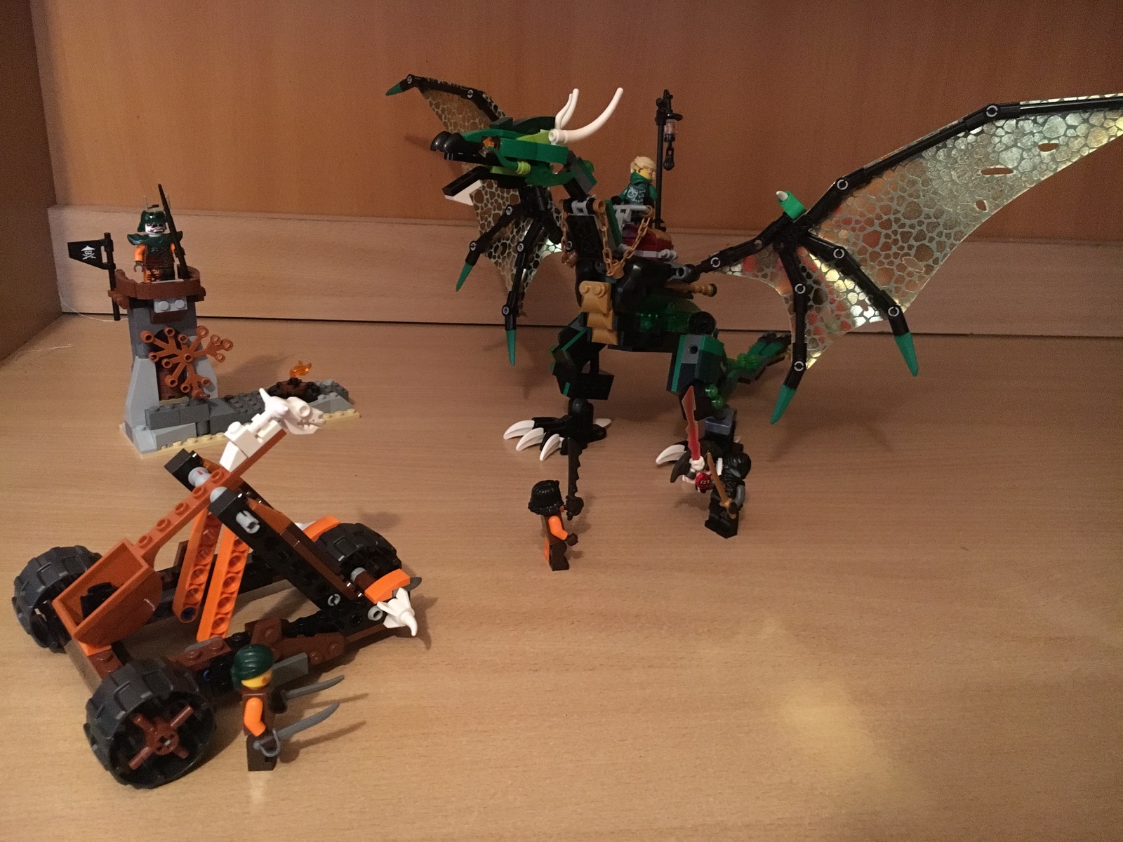 LEGO Lloyd's Dragon - My, Lego, Lego Movie: Ninjago, Ninja, The Dragon, Longpost