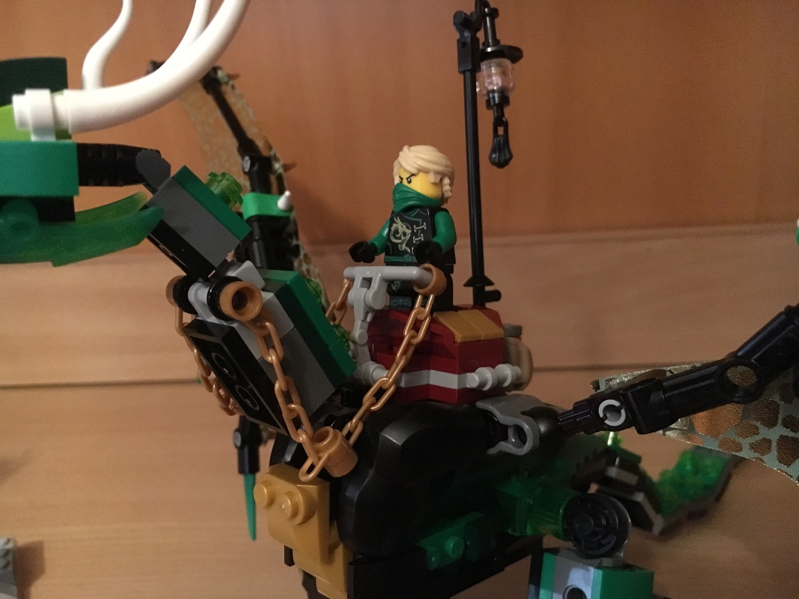 LEGO Lloyd's Dragon - My, Lego, Lego Movie: Ninjago, Ninja, The Dragon, Longpost