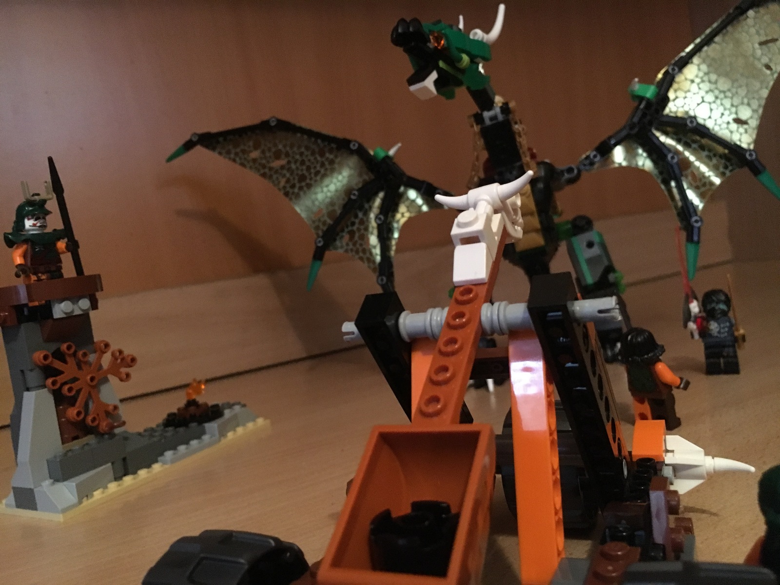 LEGO Lloyd's Dragon - My, Lego, Lego Movie: Ninjago, Ninja, The Dragon, Longpost