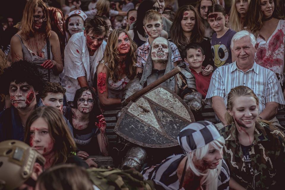 Zombie Walk in Pilsen. - My, Zombiewalk, , Czech, zombie attack, , Longpost