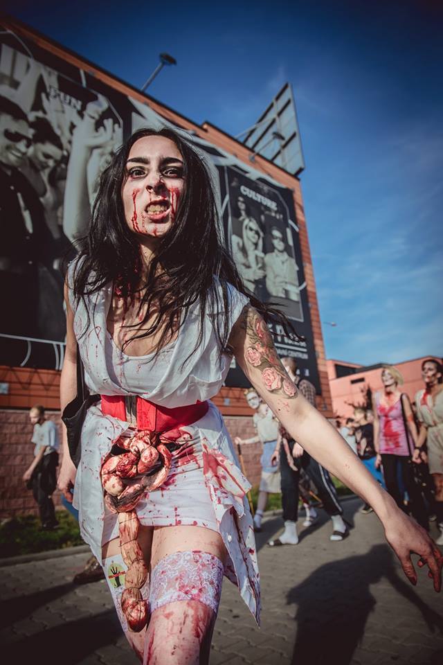 Zombie Walk in Pilsen. - My, Zombiewalk, , Czech, zombie attack, , Longpost