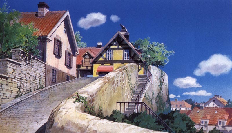 Kiki's delivery service - Kiki's delivery service, Anime, Art, Hayao Miyazaki, Longpost