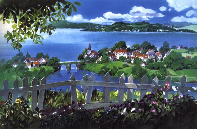 Kiki's delivery service - Kiki's delivery service, Anime, Art, Hayao Miyazaki, Longpost