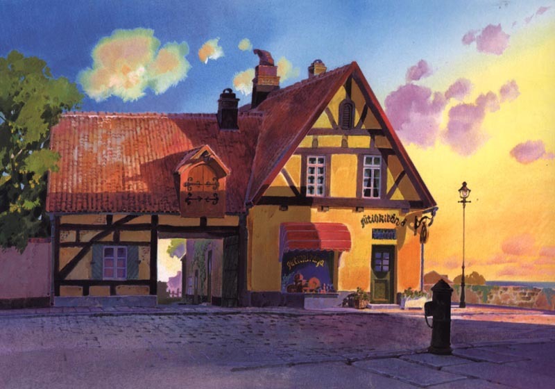 Kiki's delivery service - Kiki's delivery service, Anime, Art, Hayao Miyazaki, Longpost