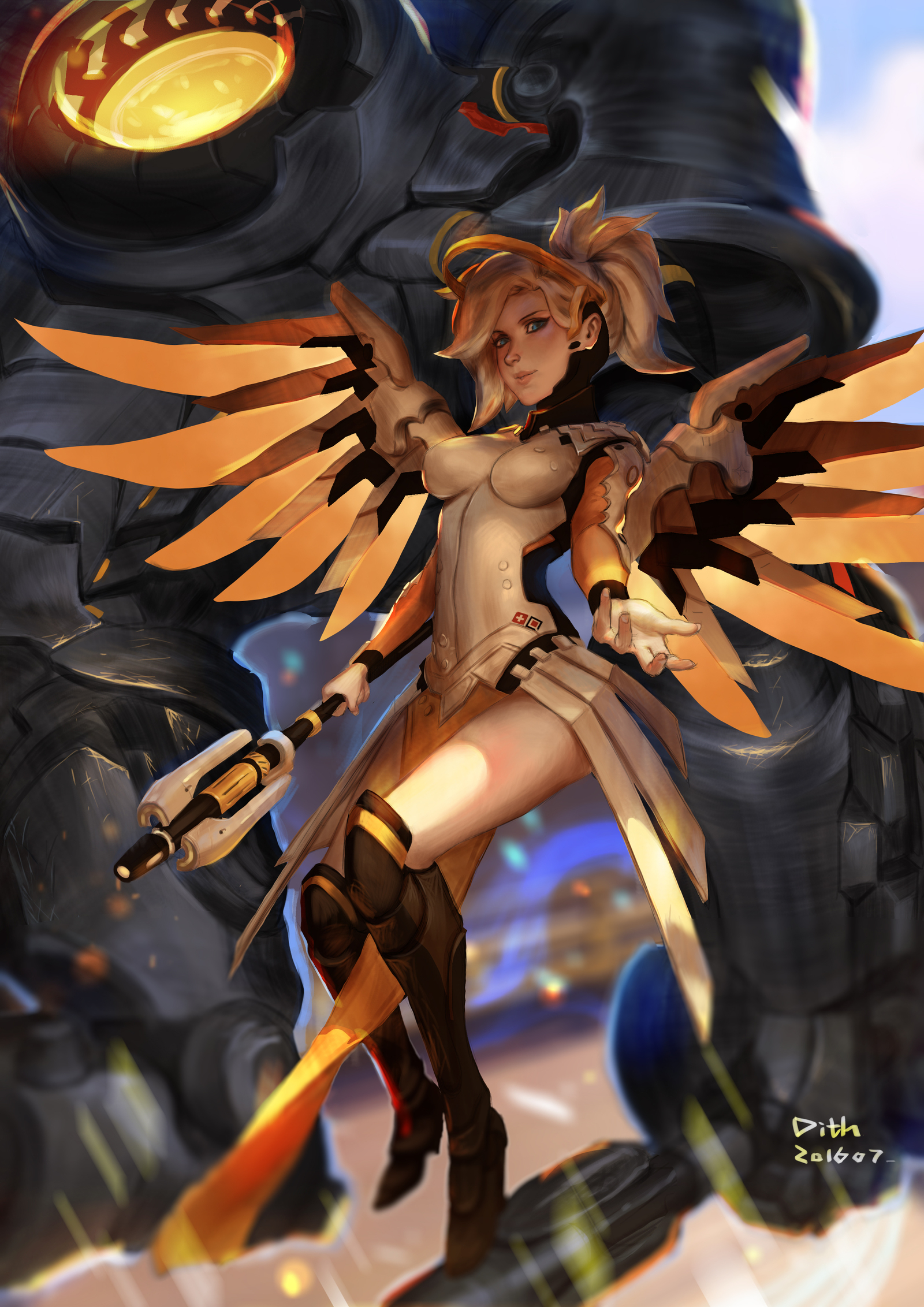 Mercy - Арт, Overwatch