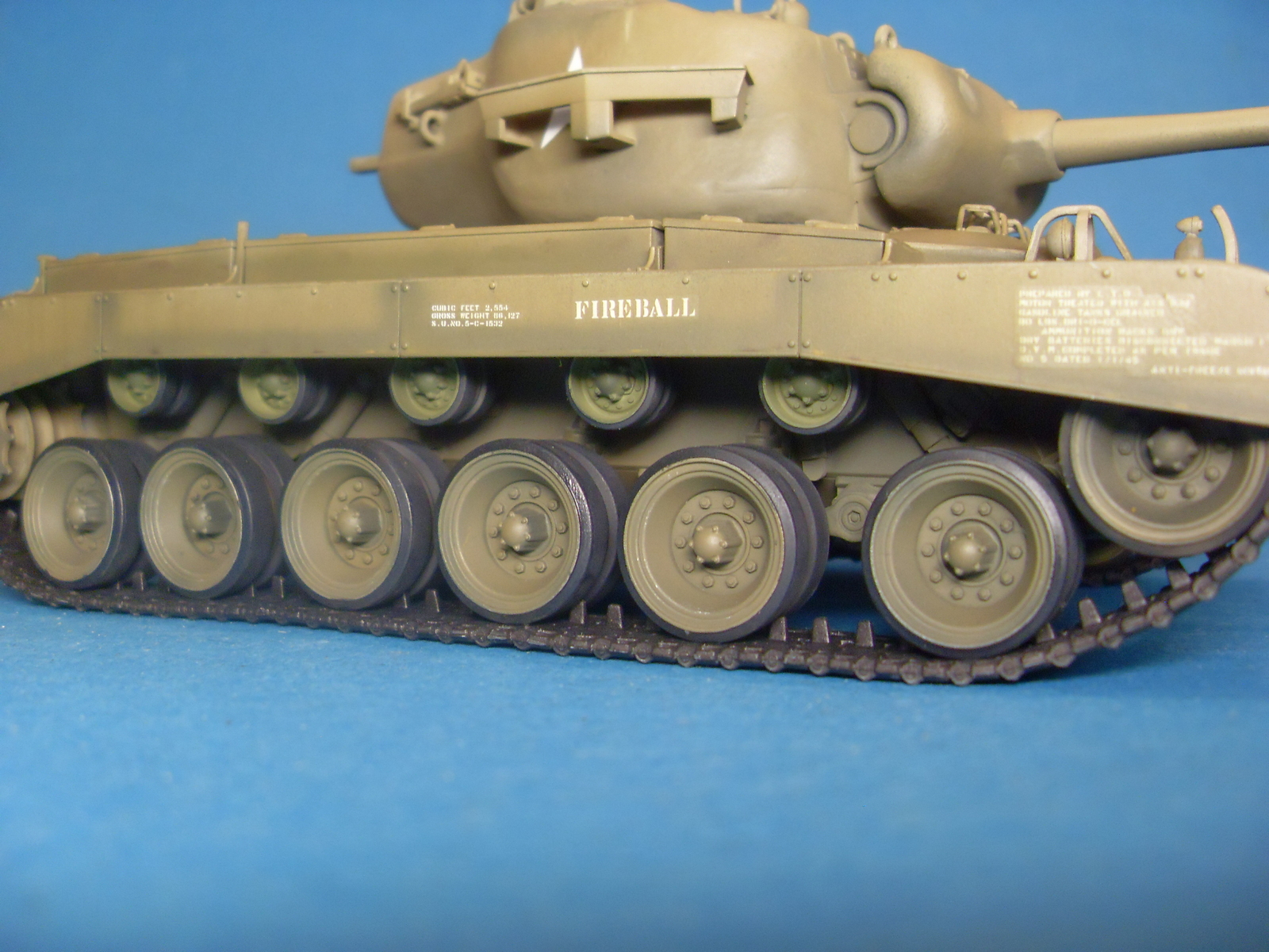 M26 Pershing. Part 3. Toning - My, Tanks, Modeling, Stand modeling, , Longpost