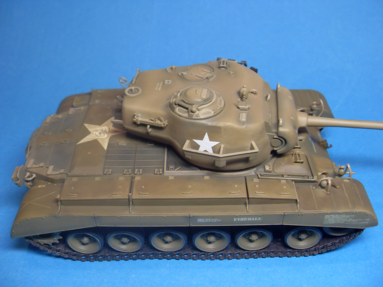 M26 Pershing. Part 3. Toning - My, Tanks, Modeling, Stand modeling, , Longpost