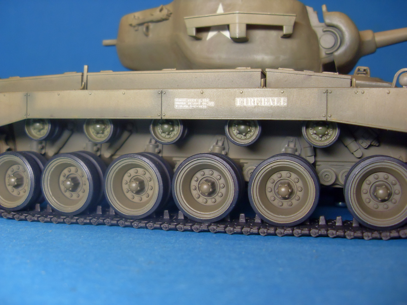 M26 Pershing. Part 4. Toning - My, Tanks, Modeling, Stand modeling, , Longpost