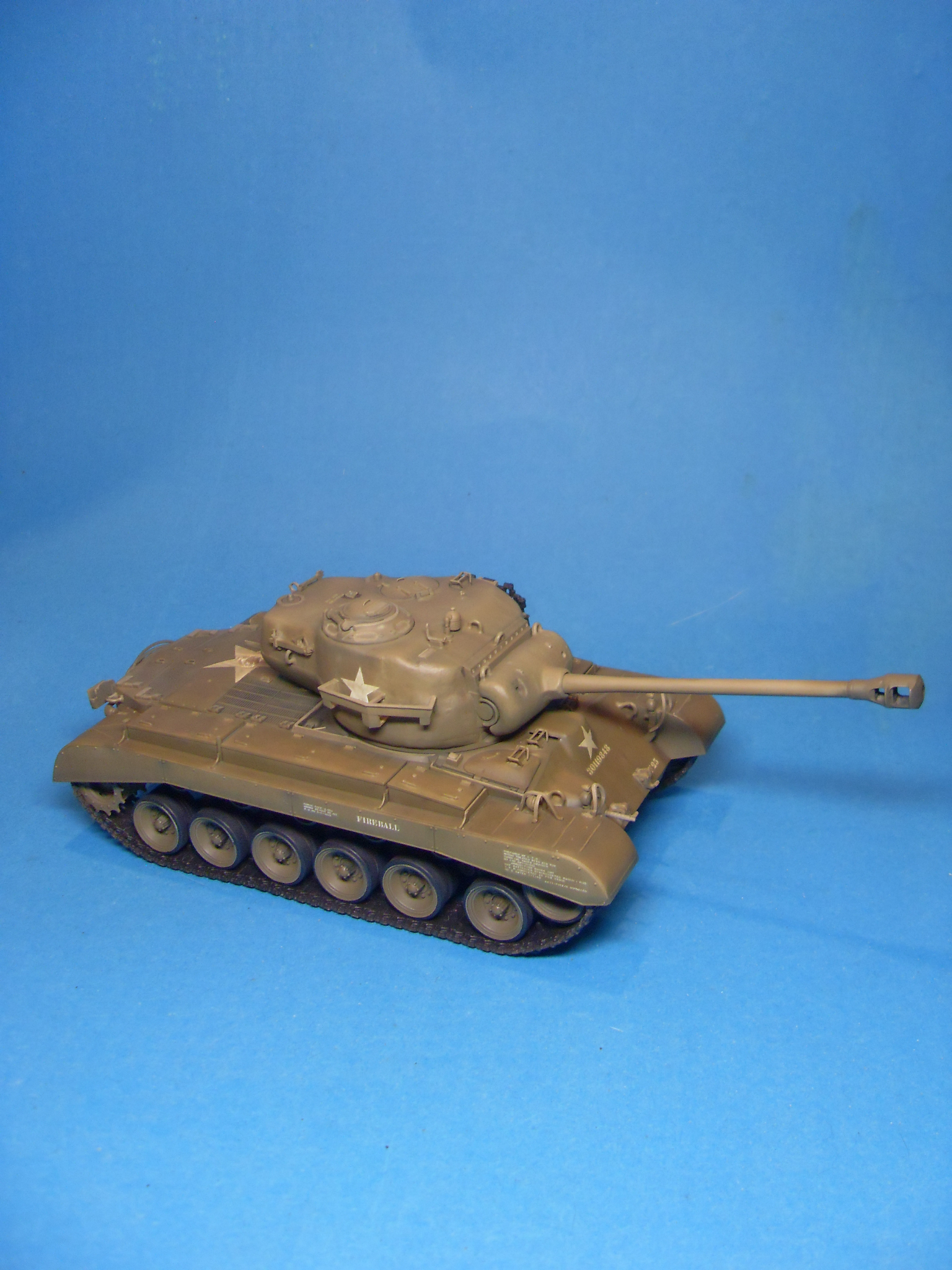 M26 Pershing. Part 4. Toning - My, Tanks, Modeling, Stand modeling, , Longpost