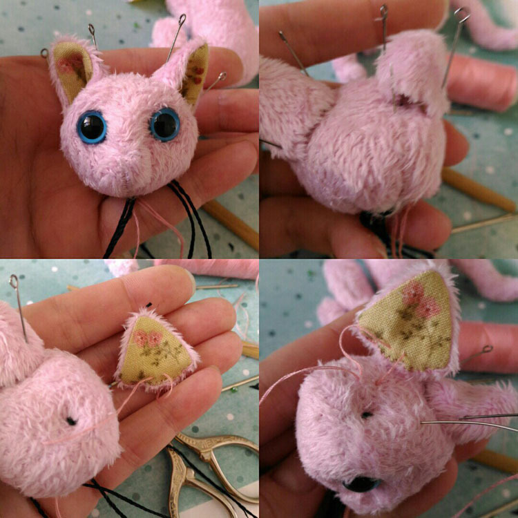 Let's sew a cat, shall we? - My, Master Class, cat, Handmade, Toys, Longpost