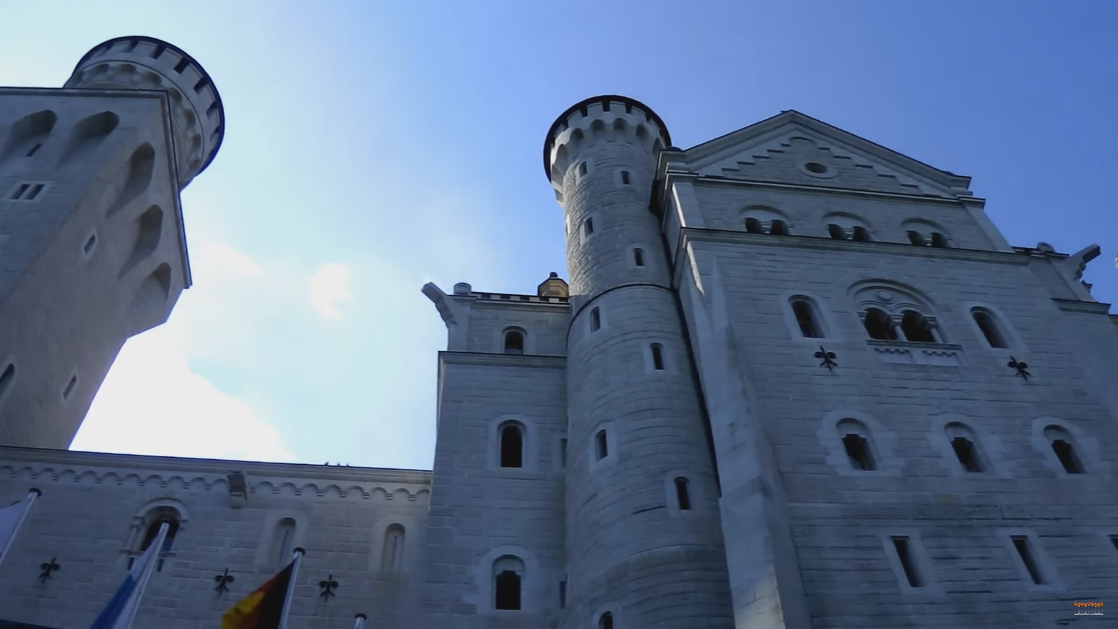 Neuschwanstein Castle/Germany//By car in Europe - My, Neuschwanstein, , Lock, Germany, Bavaria, Travels, Video, Longpost