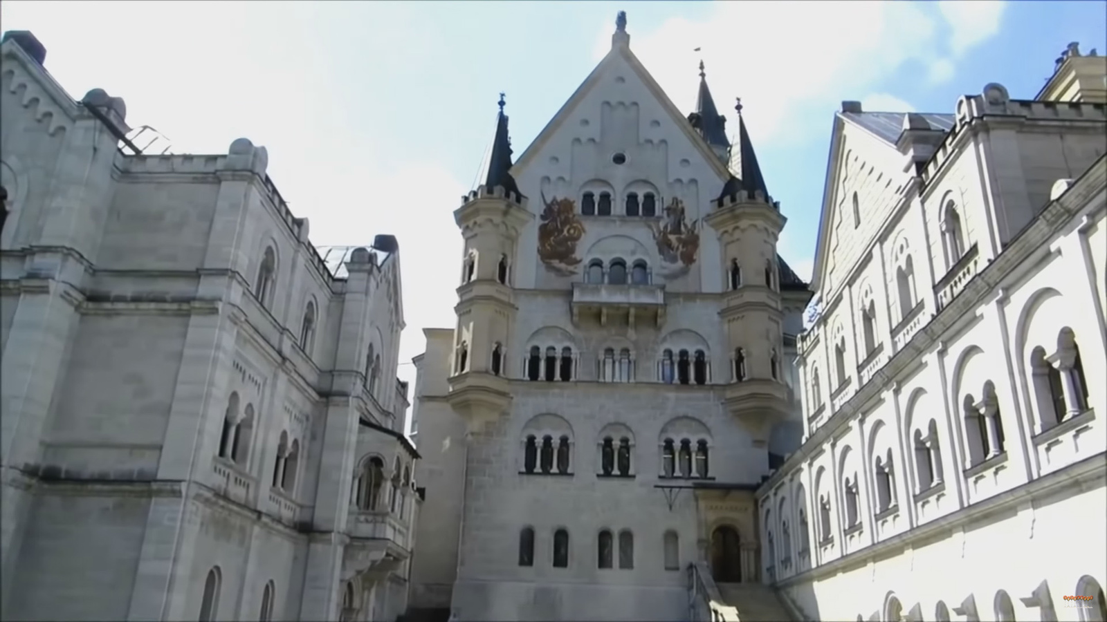 Neuschwanstein Castle/Germany//By car in Europe - My, Neuschwanstein, , Lock, Germany, Bavaria, Travels, Video, Longpost