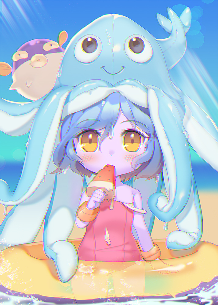 Pool Party Lulu - League of legends, LOL, Lulu, Art