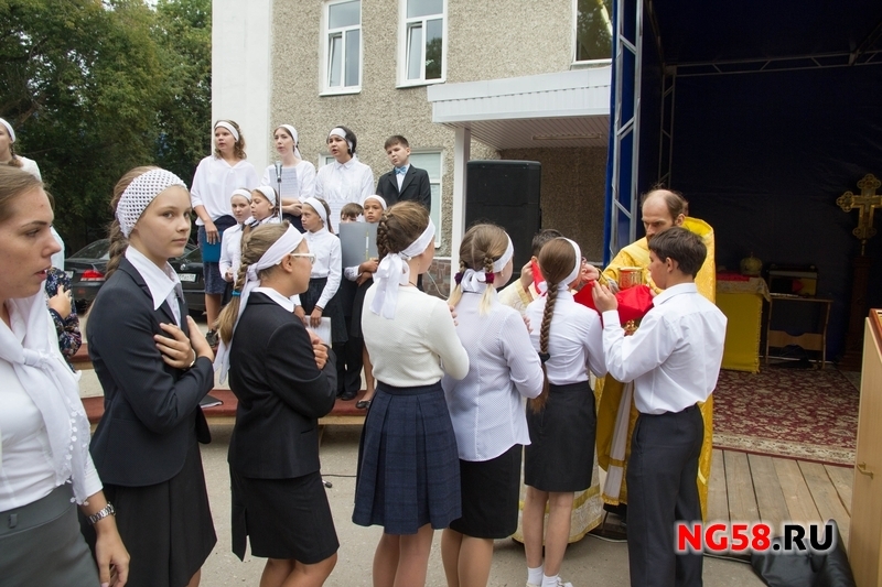 Children's religious procession in Penza - Children, School, Church, Secular state, Marasmus, Longpost