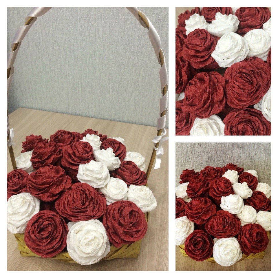 Beautiful paper flowers. - Flowers, With your own hands, , Longpost