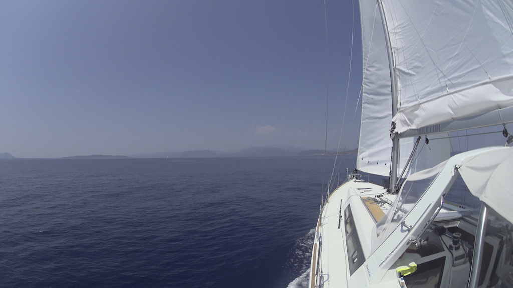 Photos from my workplace, sometimes not so calm ..... - My, Sea, Greece, Skipper, Yacht, Walk, Work, Workplace