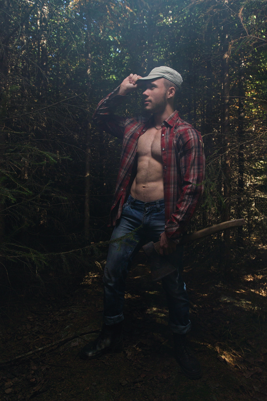 A little harsh cosplay for you - My, Lumberjack, Cosplay, , Longpost