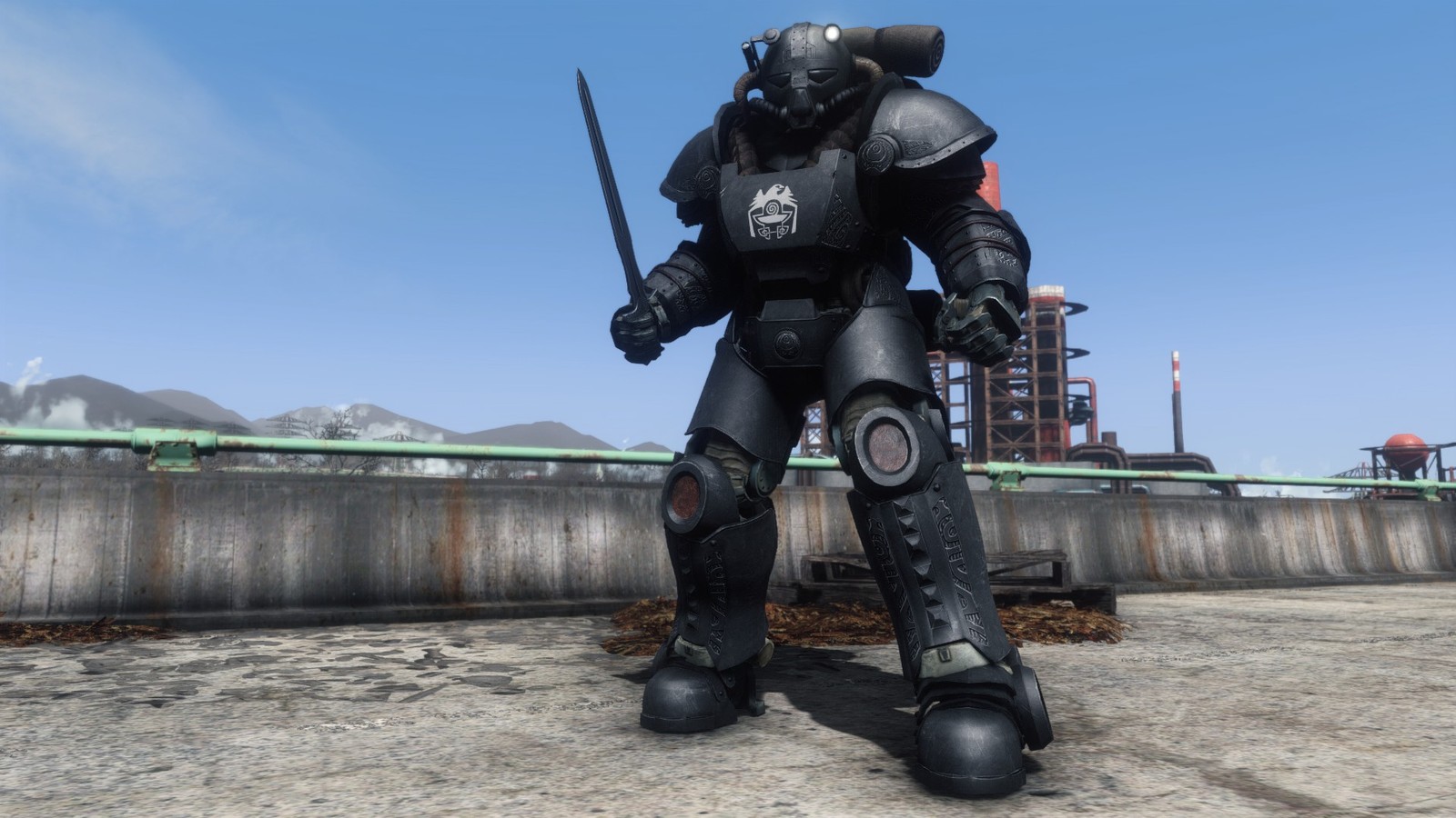 Power Armor TES-51 - Skyrim Inspired - Fallout, Fallout 4, Skyrim, Maud, Power armor, Longpost, The Elder Scrolls V: Skyrim, Fashion