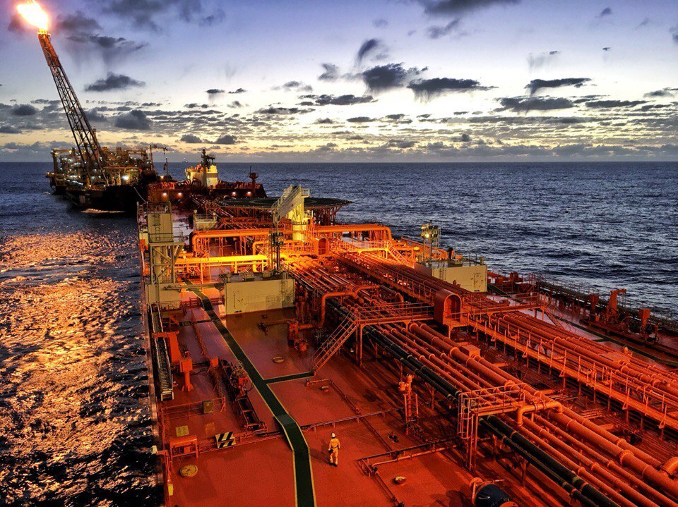 Photo of my workplace - My, My, Tanker, , , , Offshore