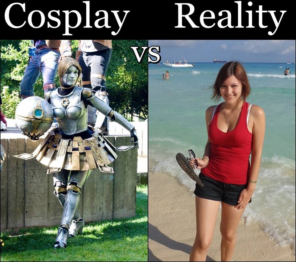 Cosplayers in character and in real life-2 - Cosplay, Reincarnation, Longpost