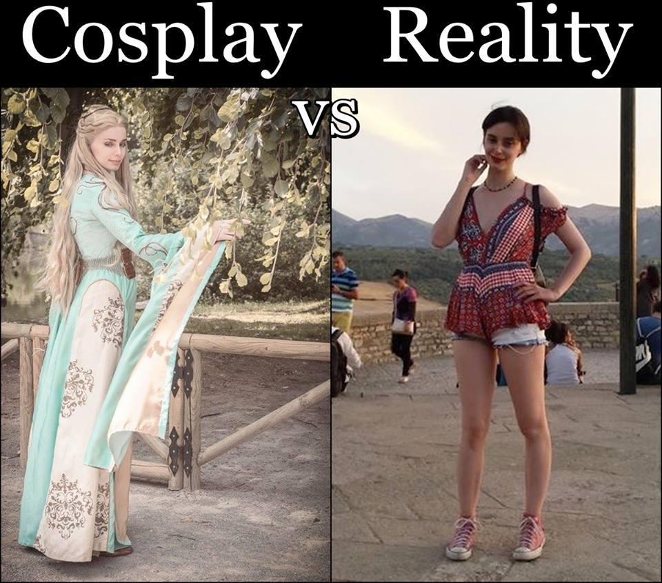 Cosplayers in character and in real life-2 - Cosplay, Reincarnation, Longpost