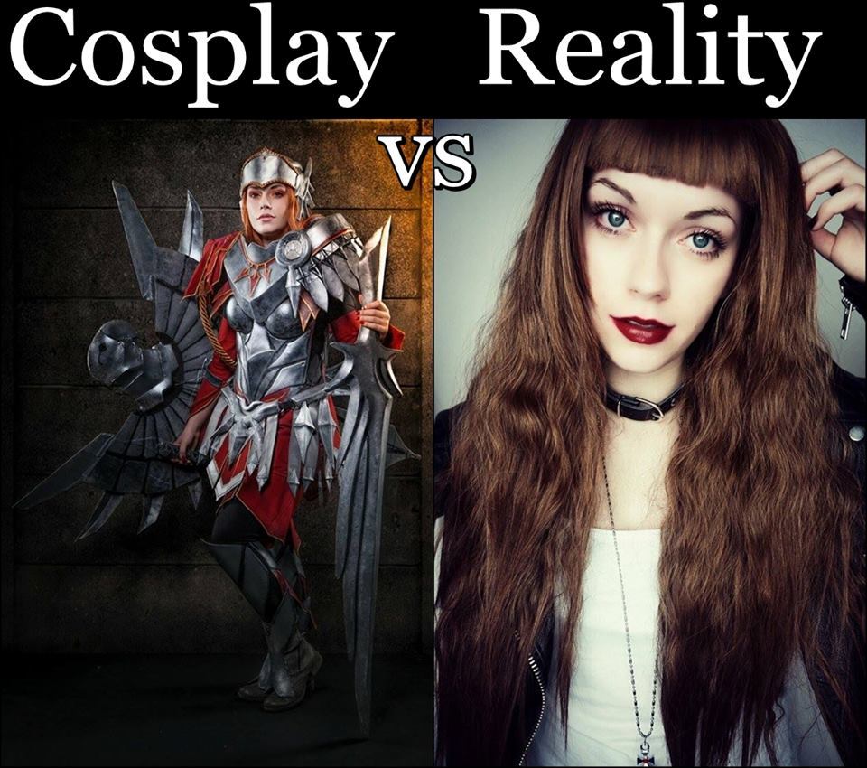 Cosplayers in character and in real life-2 - Cosplay, Reincarnation, Longpost