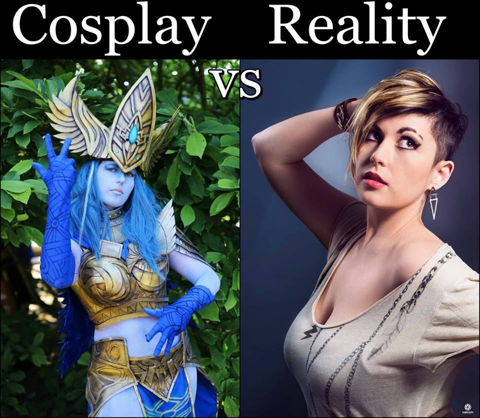 Cosplayers in character and in real life-2 - Cosplay, Reincarnation, Longpost