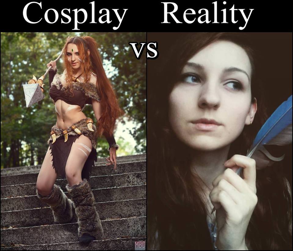 Cosplayers in character and in real life-2 - Cosplay, Reincarnation, Longpost