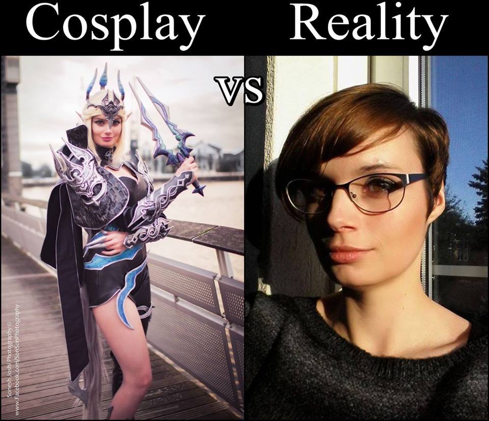 Cosplayers in character and in real life-2 - Cosplay, Reincarnation, Longpost